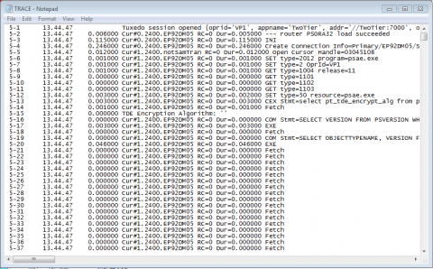 Application Engine - Part 3 - Tracing and TraceMagic - PeopleSoft