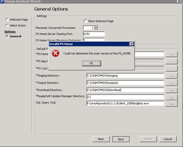PeopleSoft Update Manager User not authorized to access to PeopleSoft