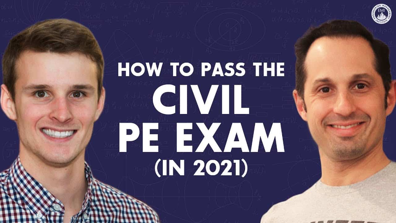 How To Pass The Civil PE Exam (In 2021) PE Exam Passpoint by EMI
