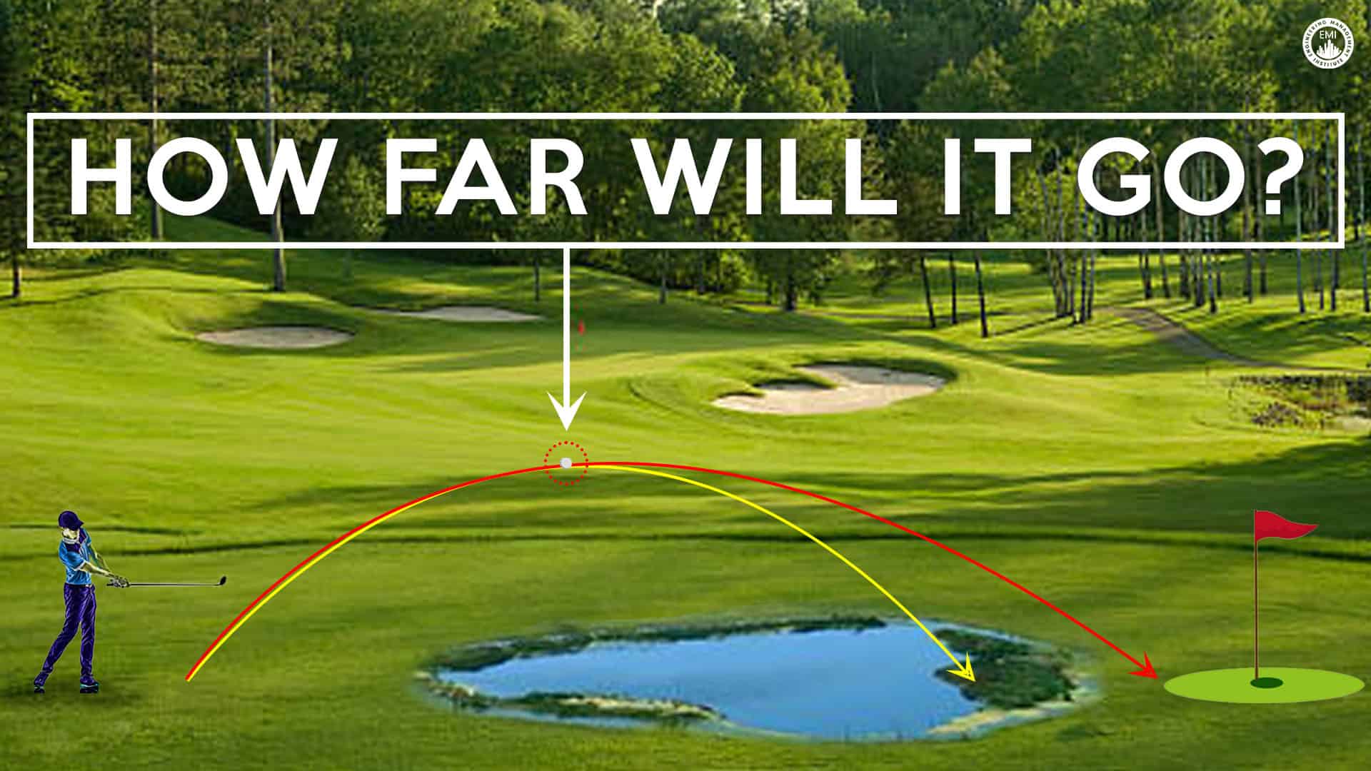 FE Exam Prep Distance A Golf Ball Travels PE Exam Passpoint by EMI