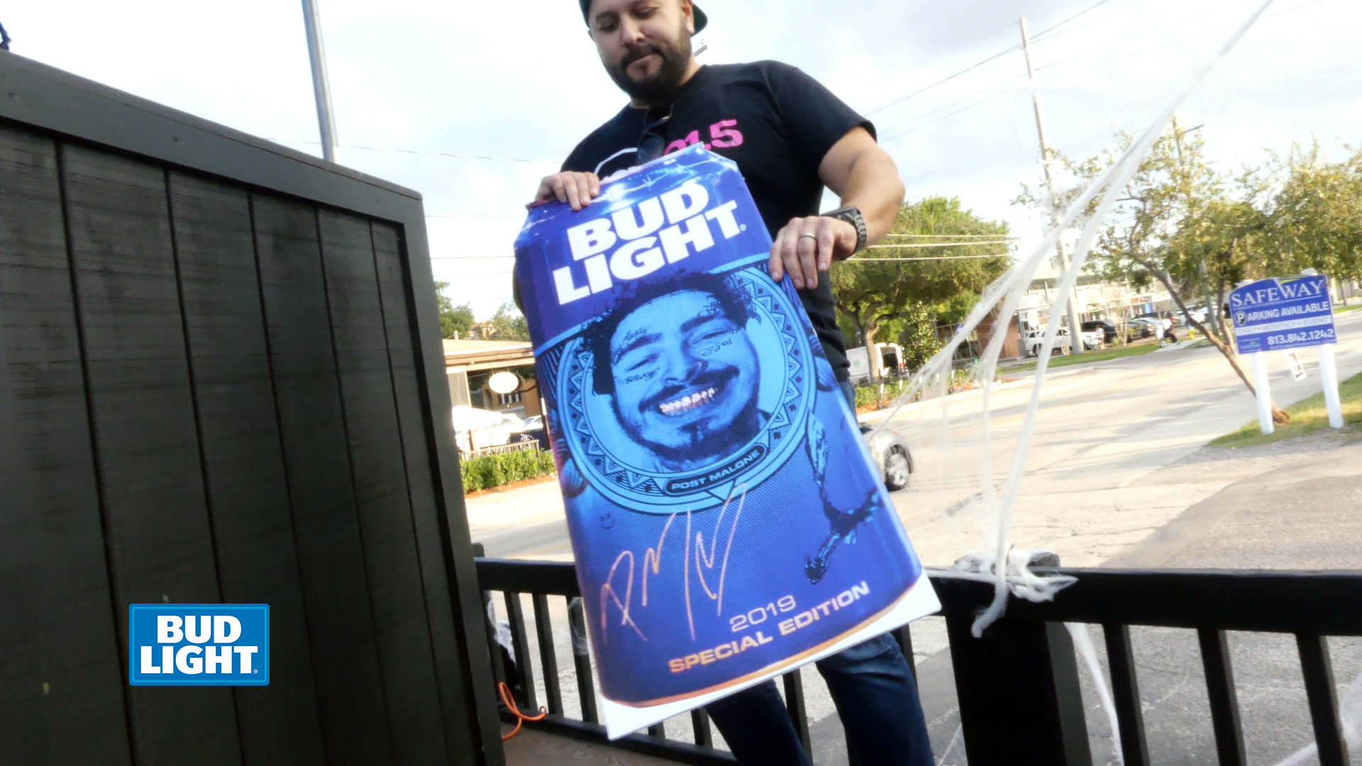 Pre Post Malone Party in Tampa by Bud Light