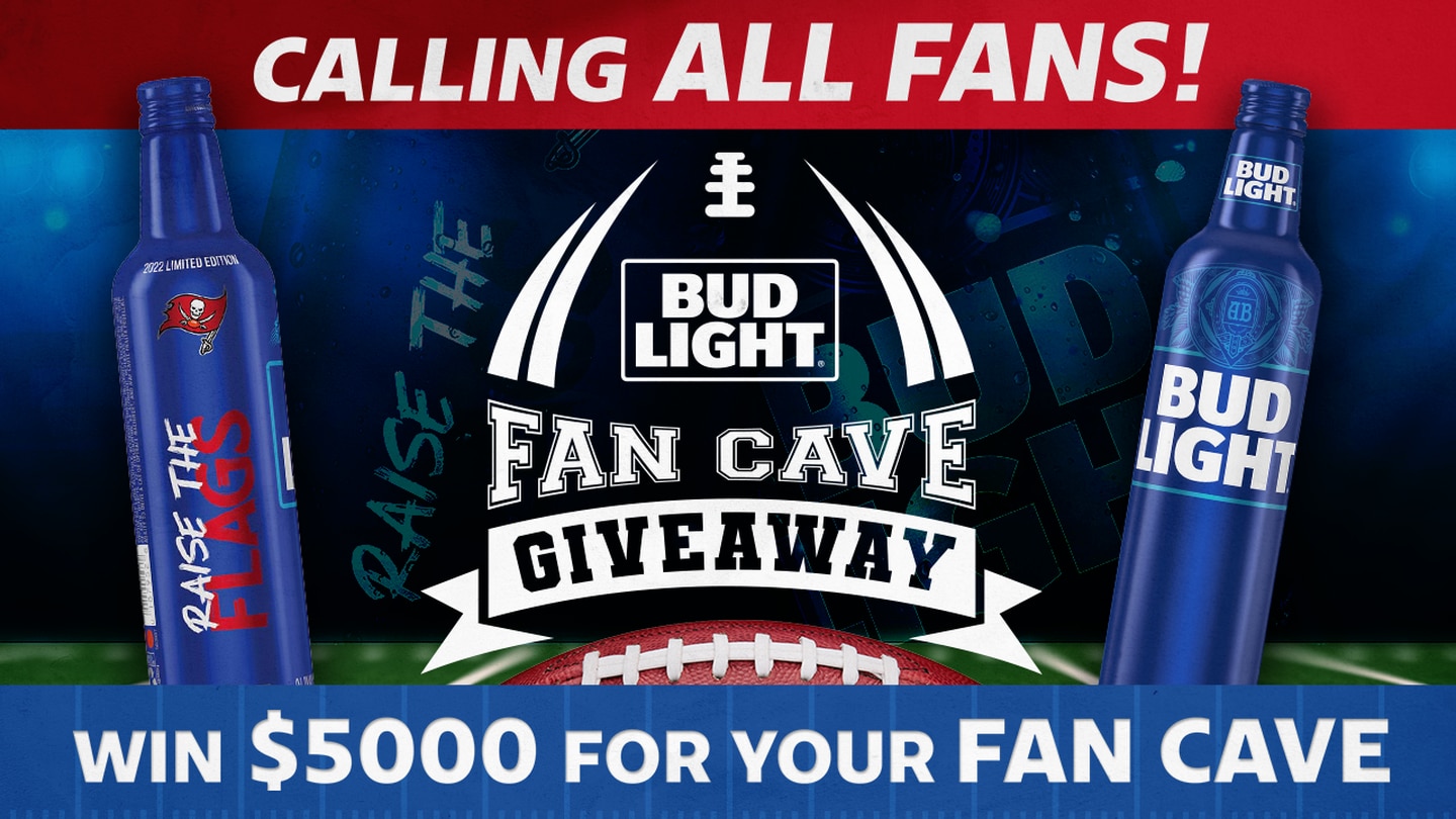 Bud Light Fan Cave Giveaway + Bucs Bar Network Pepin Distributing