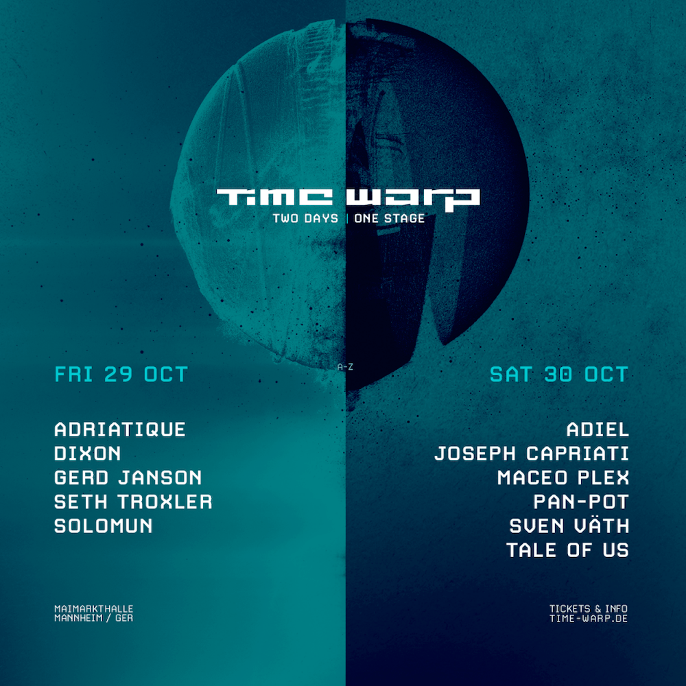 Time Warp revient et dévoile sa programmation 2021 Seth Troxler