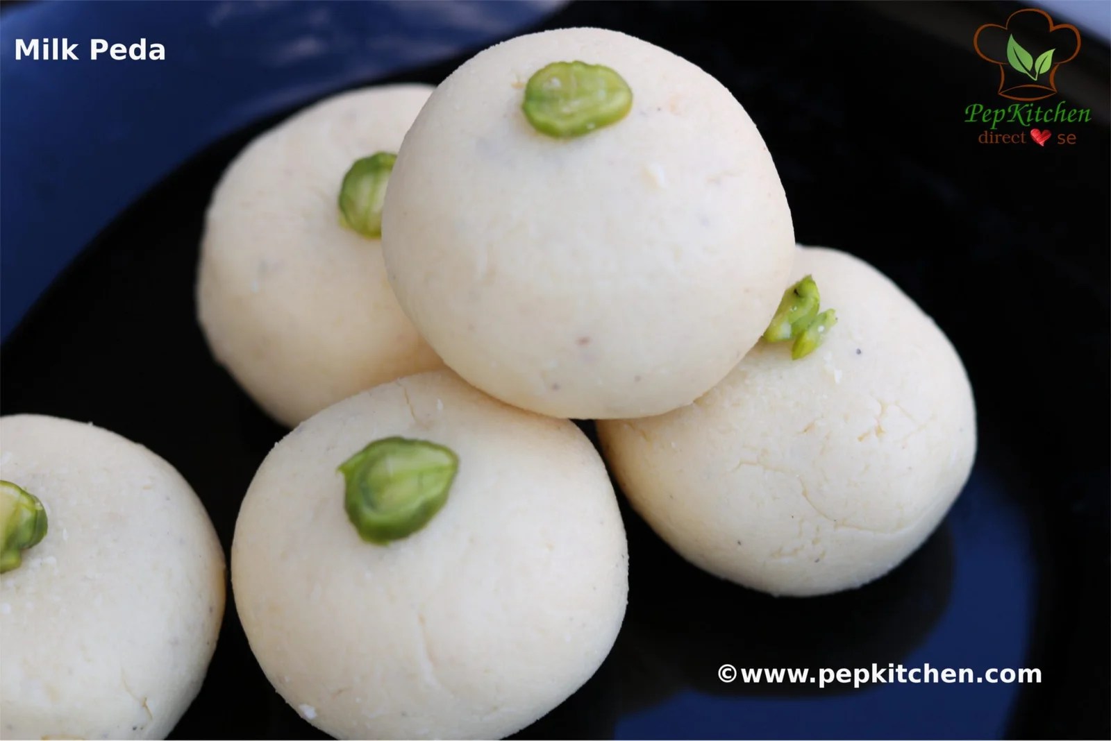 Milk Peda / Doodh Peda Pepkitchen