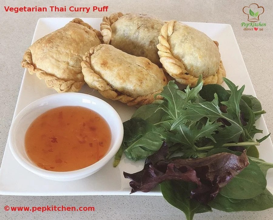 Vegetarian Thai Curry Puff Pepkitchen