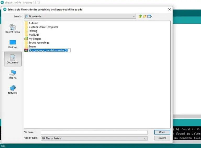 Install Arduino Libraries methods to add libraries with Arduino IDE