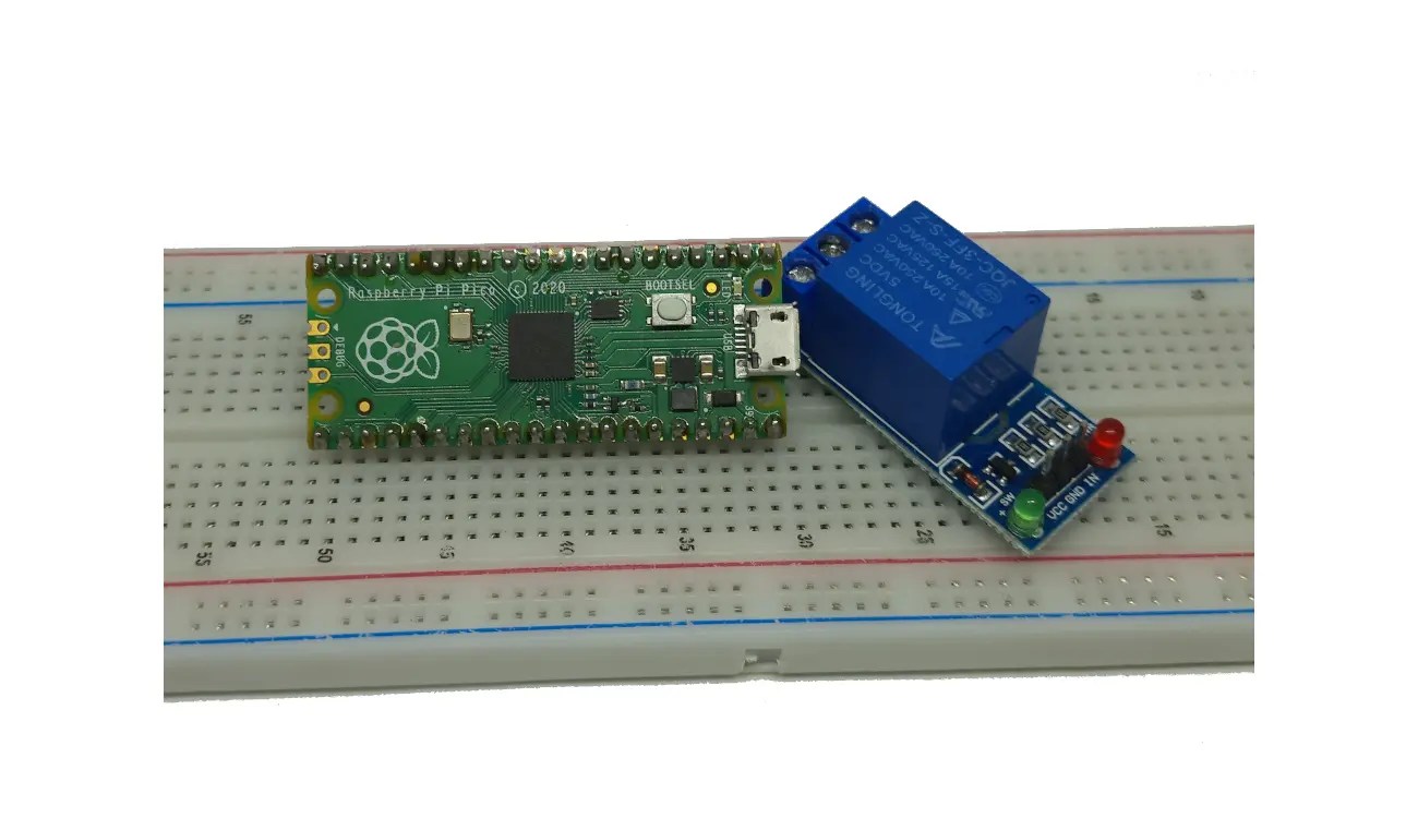 How to use a Relay with Raspberry PI Pico and MicroPython