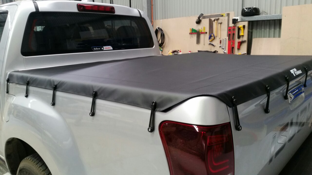 Tuff Tonneau Ute Covers Peppercorn Canvas