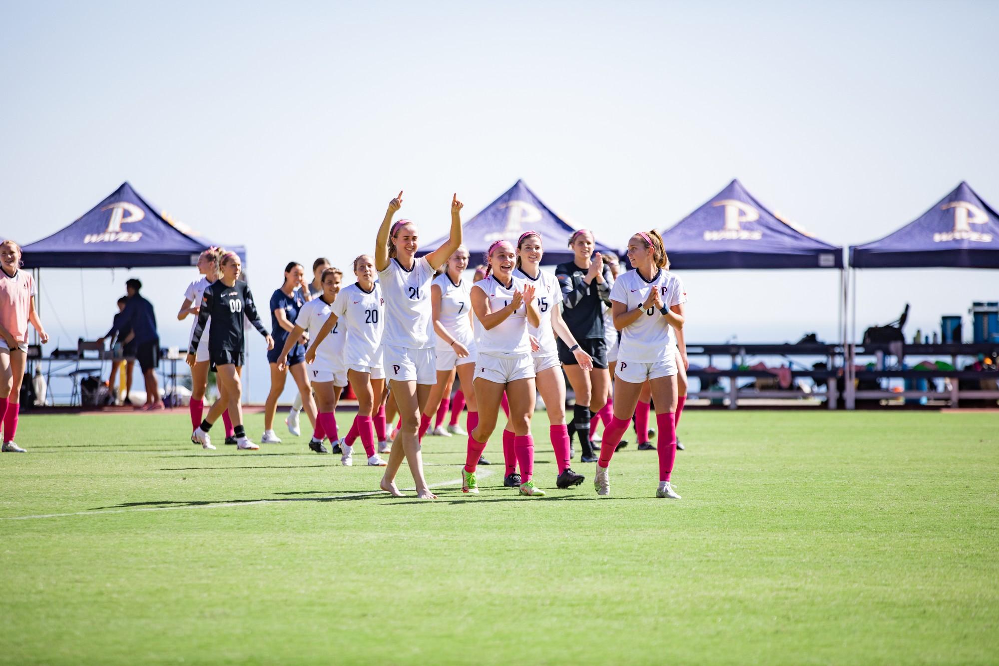 Photo Gallery No. 3 Women's Soccer Bests Gonzaga Pepperdine Graphic