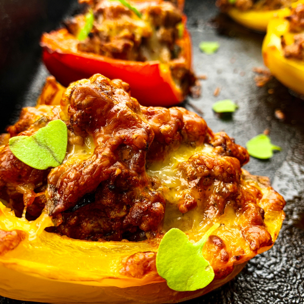 Pepper Hustle On Demand Taco Mince Stuffed Peppers