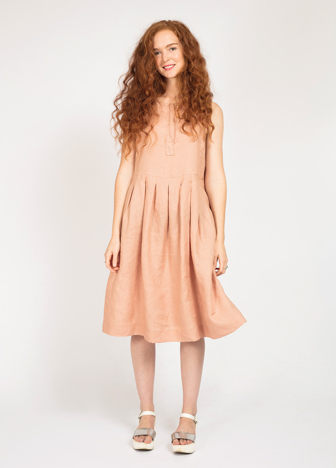 PLEATED SUMMER DRESS peppermint magazine