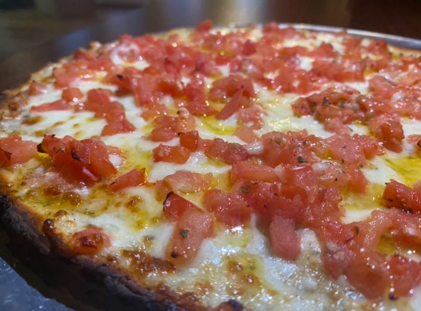 Tomato Pie Pizza Pepperoni Grill