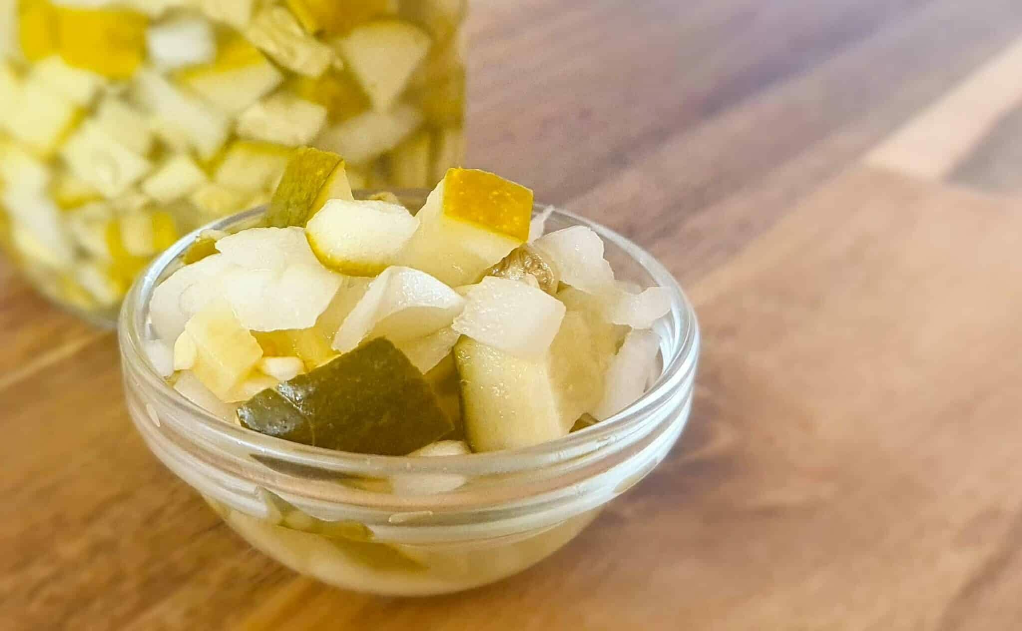 Spicy Cucumber Relish