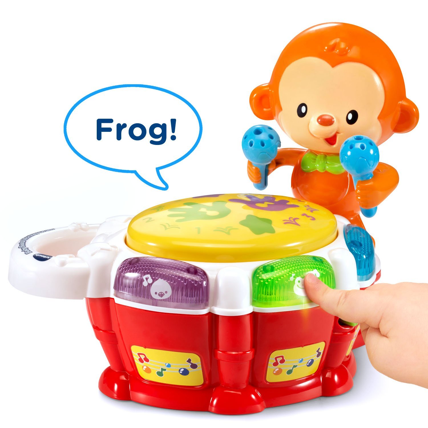 VTech Baby Beats Monkey Drum PeppyKidsStuff