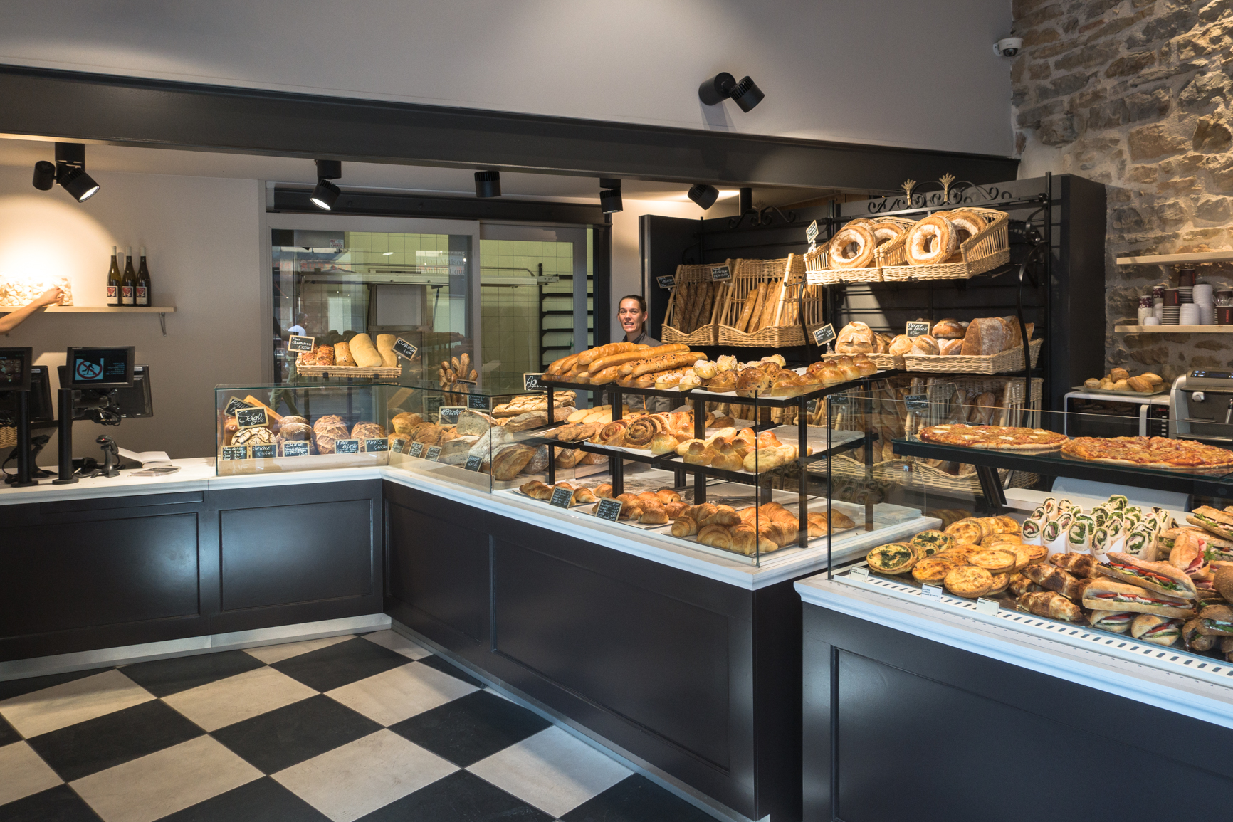 Relooking boulangerie Jolivet par PEP'S RhôneAlpes Pep's création