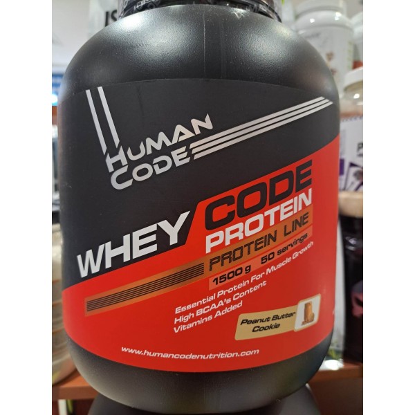 HUMAN CODE WHEY CODE PROTEIN 1500 G