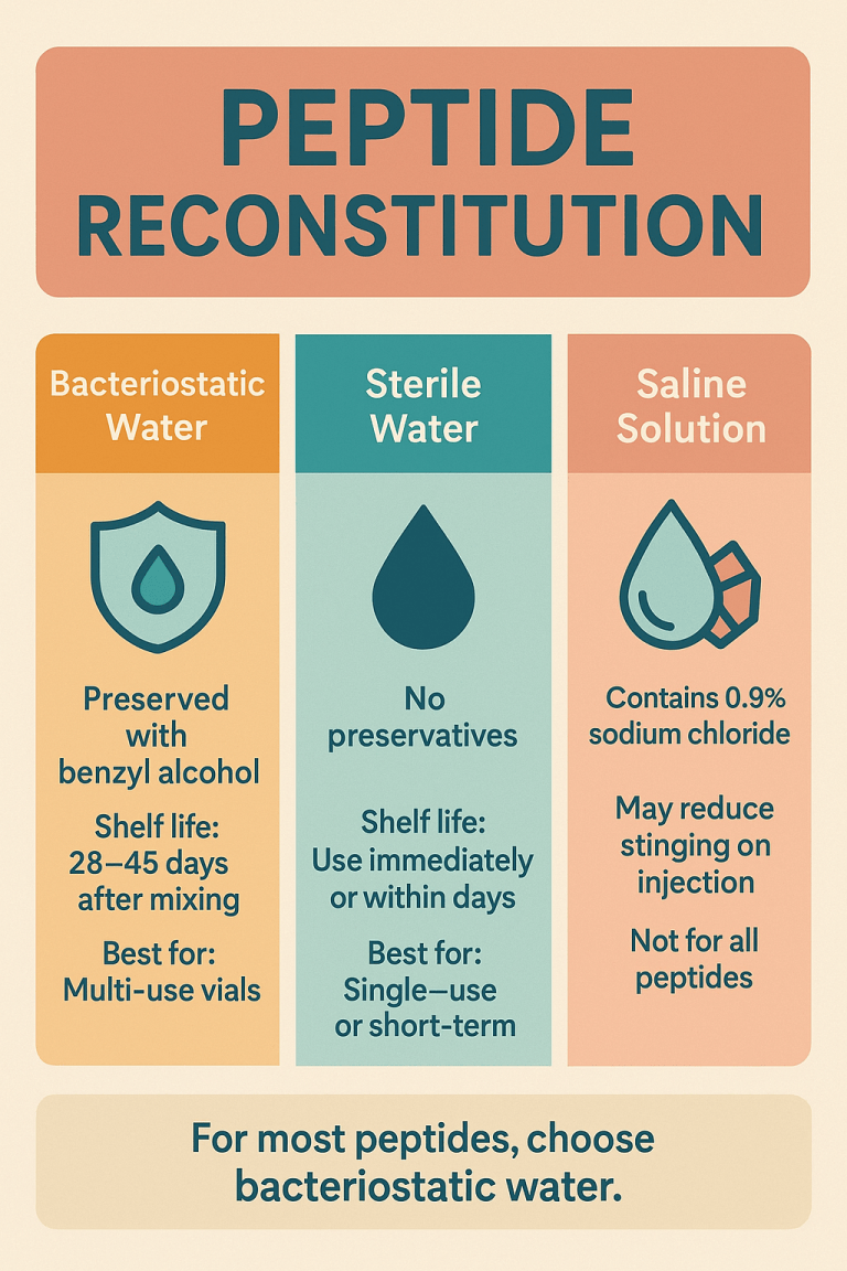 Choosing the Right Water for Peptide Reconstitution