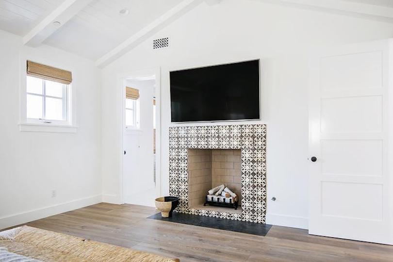 Ceramic Tile Fireplace Surround Design Ideas Fireplace Guide by Linda
