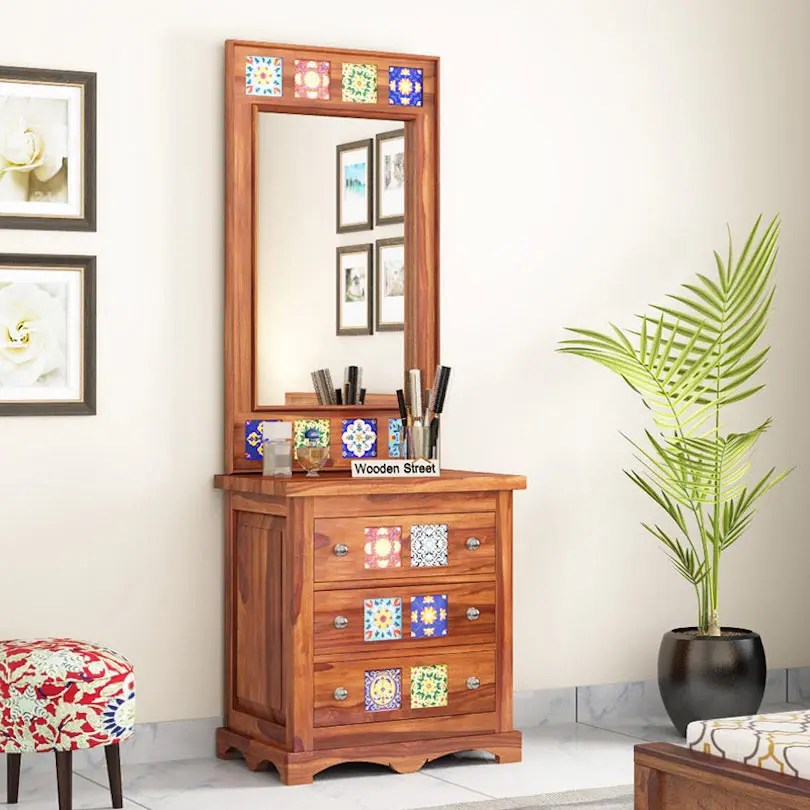 Top more than 150 wooden dressing table designs photos latest seven