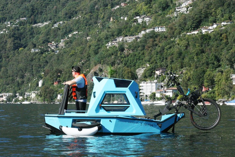 ZTriton 2.0 Amphibious House Boat Trike Available For PreOrder