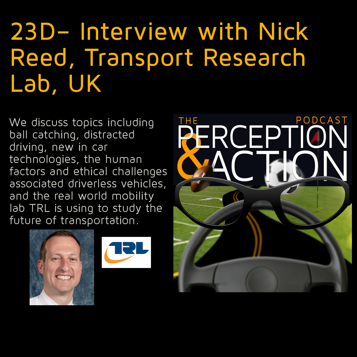 23D Interview with Nick Reed, Transport Research Lab The Perception