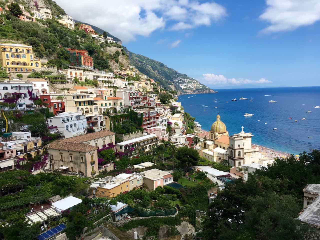 Amalfi Coast Honeymoon, Part 1 Positano