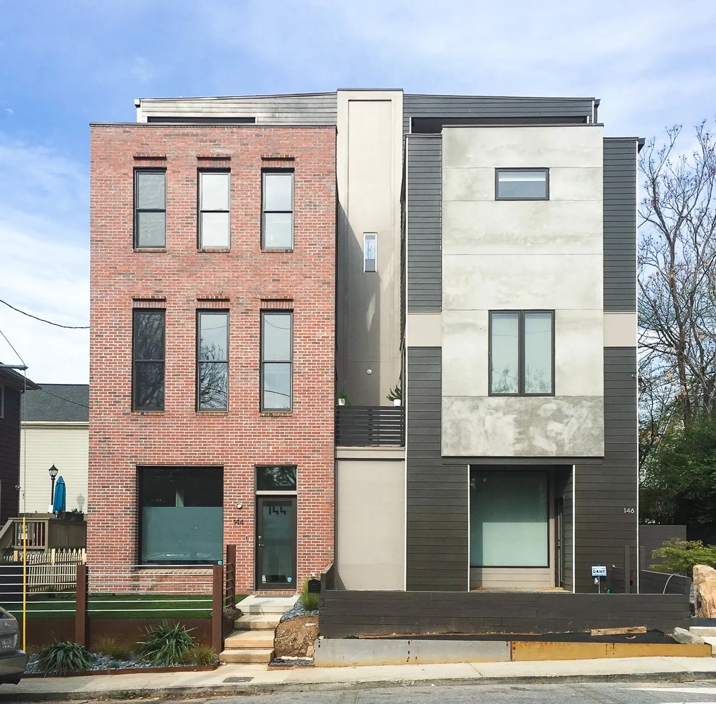 Sampson Row Houses PerchBuilt