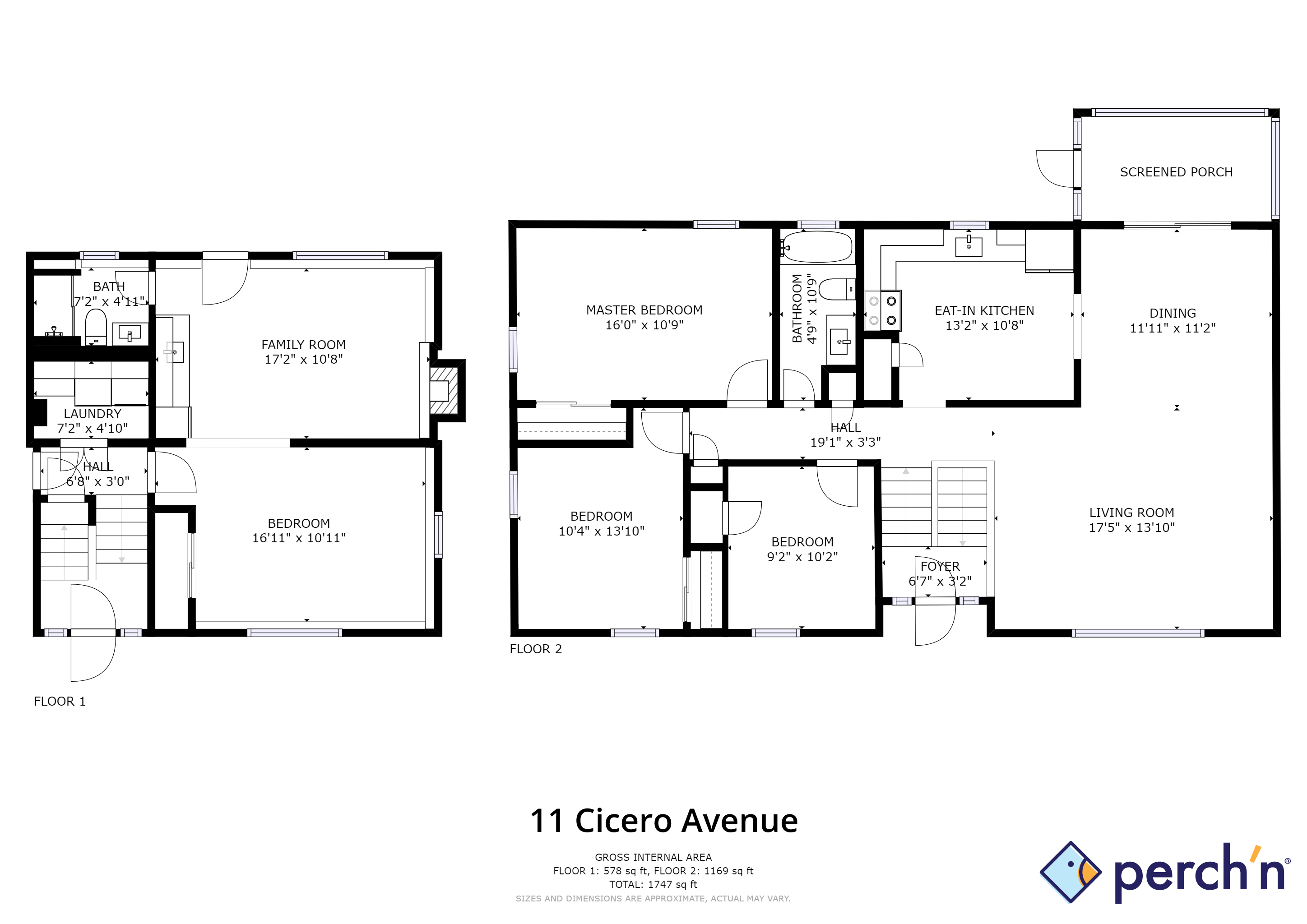 11 Cicero Avenue New Paltz, NY perch'n