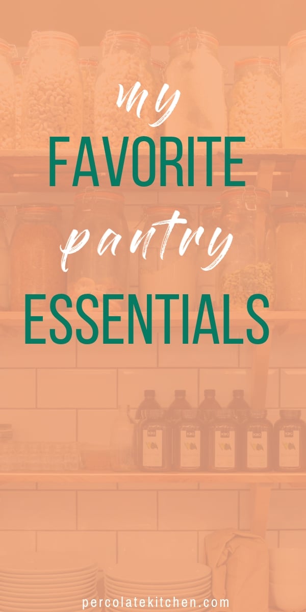 This Is The Ultimate Pantry Essentials Checklist (includes my goto items!)