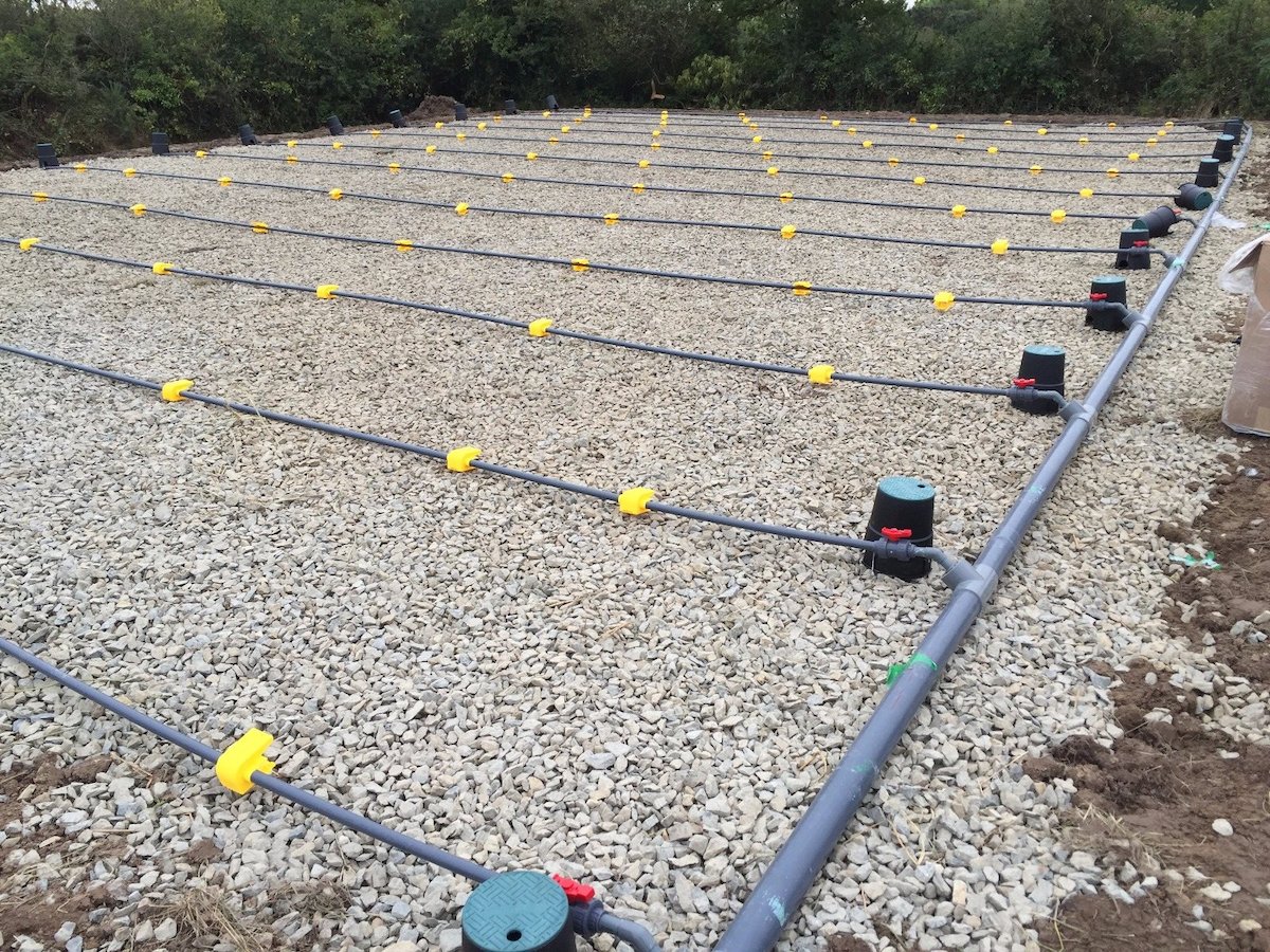 Soil Polishing Filters Low Pressure Piping Networks Trench perolation