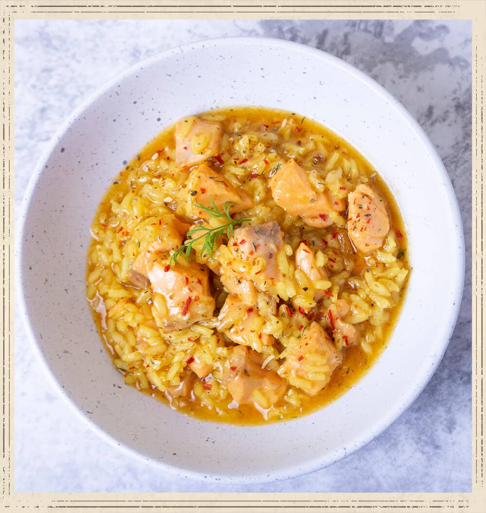 Recetas con Percutti Delicioso Risotto de Marisco