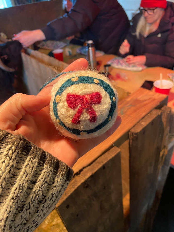 Needle Felting Dec. 17 1230 to 230pm. Perennial Petals