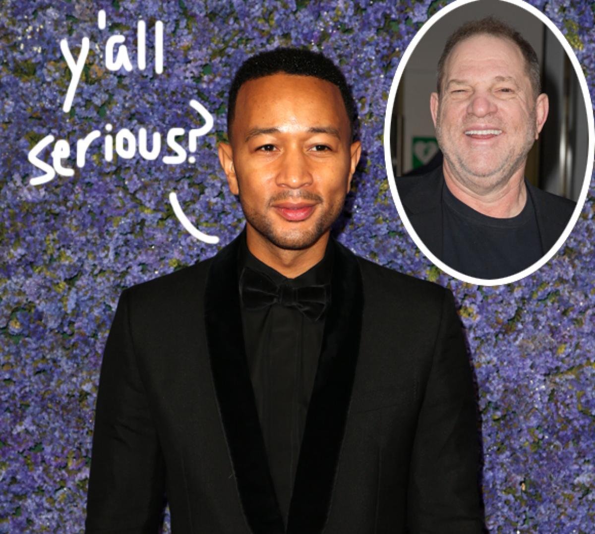 John Legend Defends Pic With Chrissy & Harvey Weinstein Amid R. Kelly