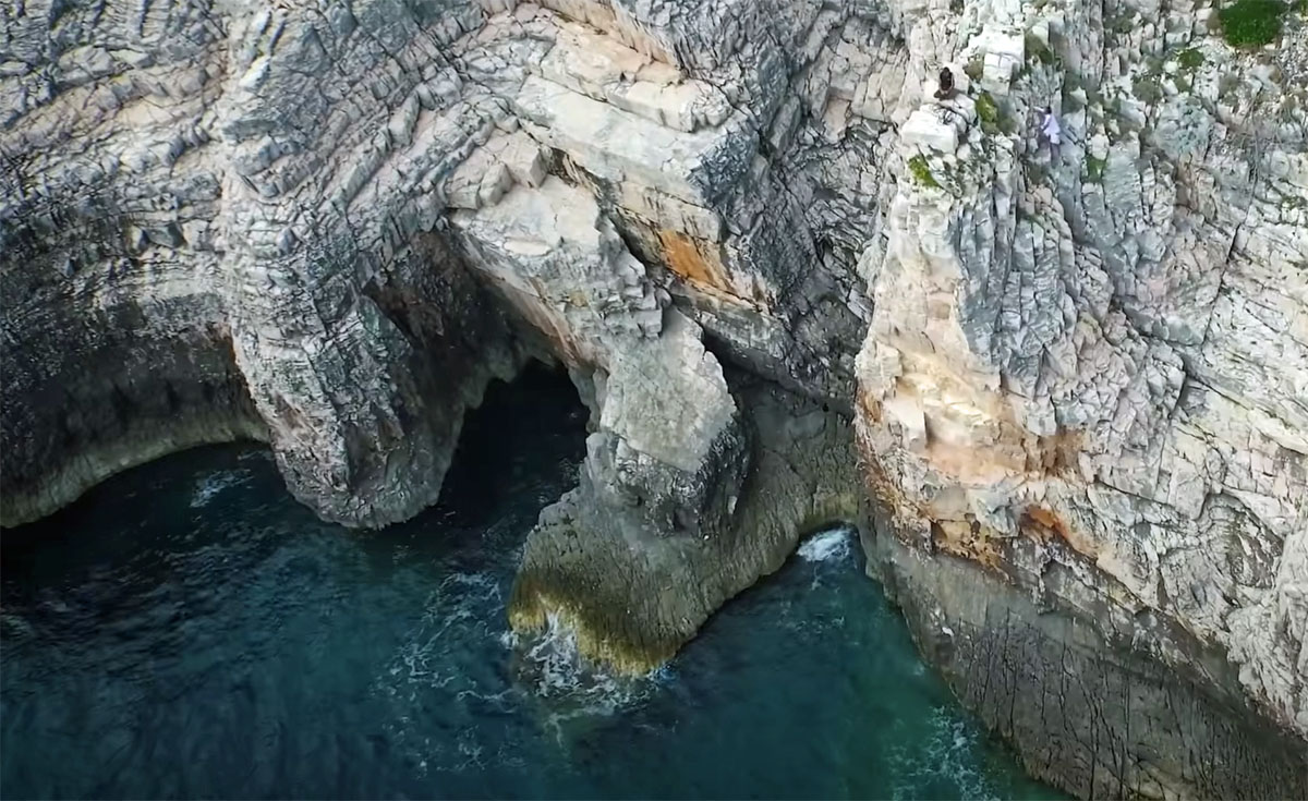 Wife Captures On Film Moment Fitness Coach Husband Gets Swept Out To