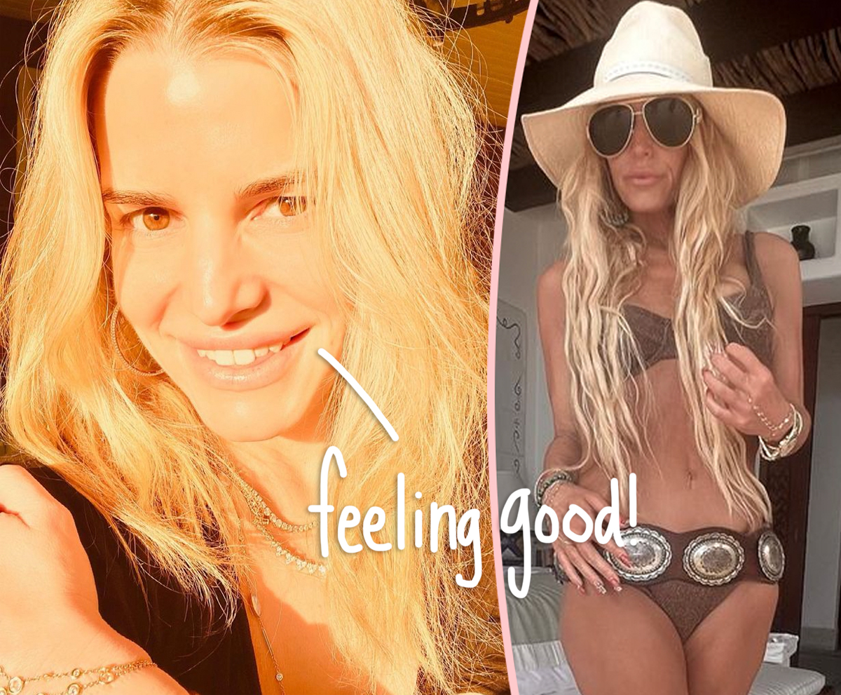 Jessica Simpson STUNS In Bikini Pics While On Vacation In Mexico! Wow