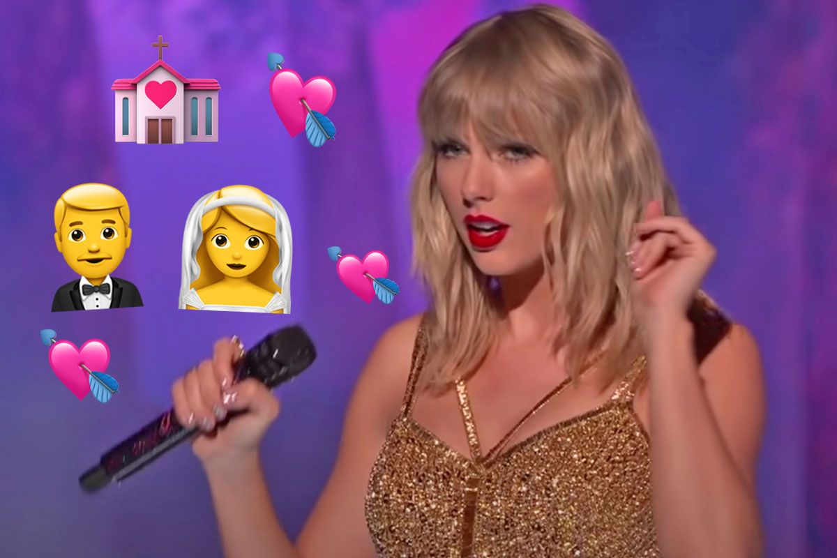 Taylor Swift Fans Get Married DURING Her Concert! Watch! Perez Hilton