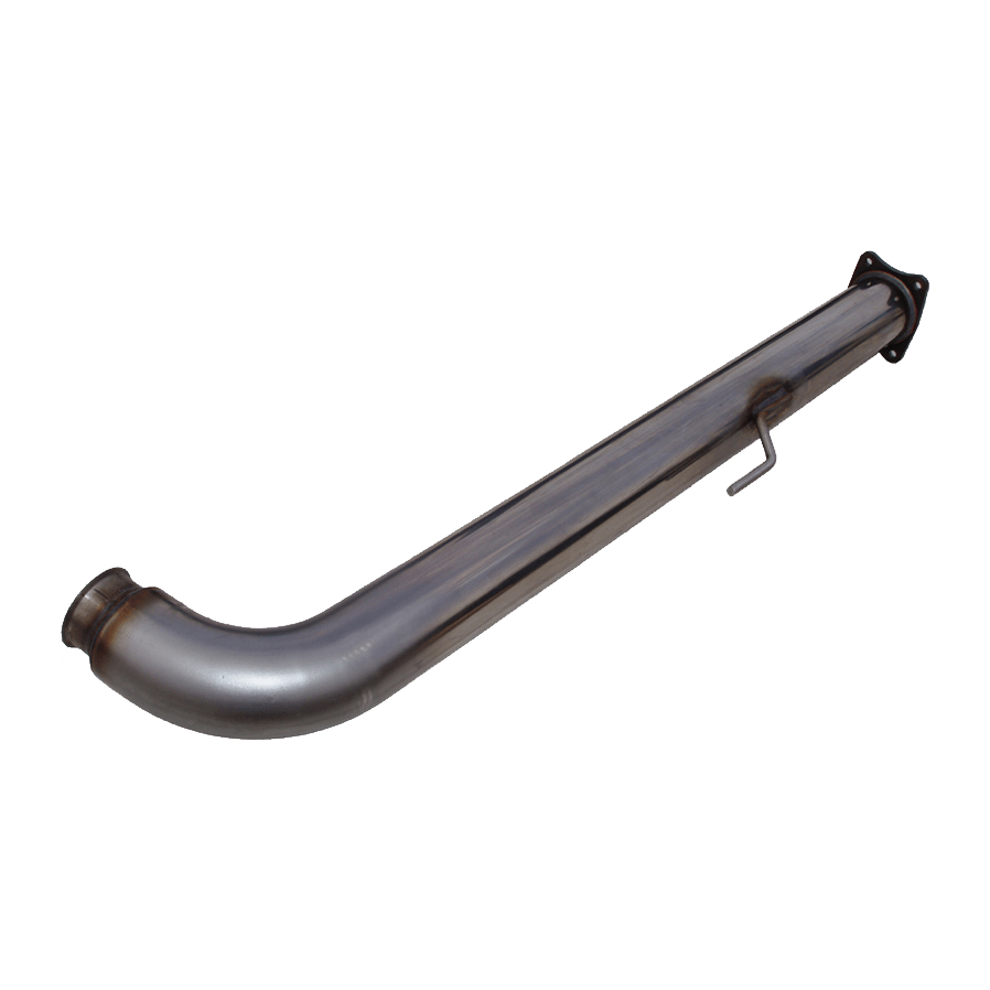 4 Inch Front Exhaust Pipe With Flange For 0104 Silverado/Sierra 2500/