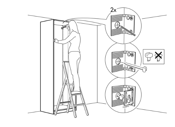 Securing Ikea Furniture To Wall