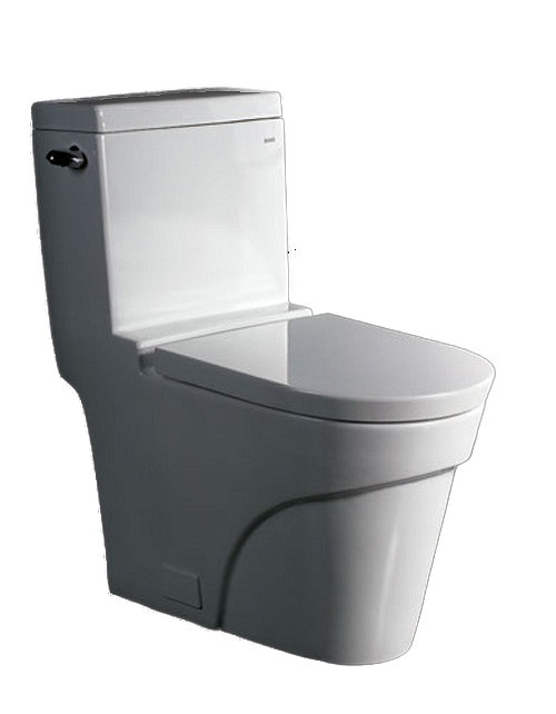 One Piece Single Flush Toilet TB326 Perfect Bath Canada