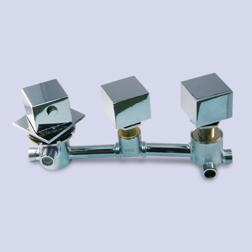 3Way Steam Shower Faucet Valve Set Square Knobs Perfect Bath Canada