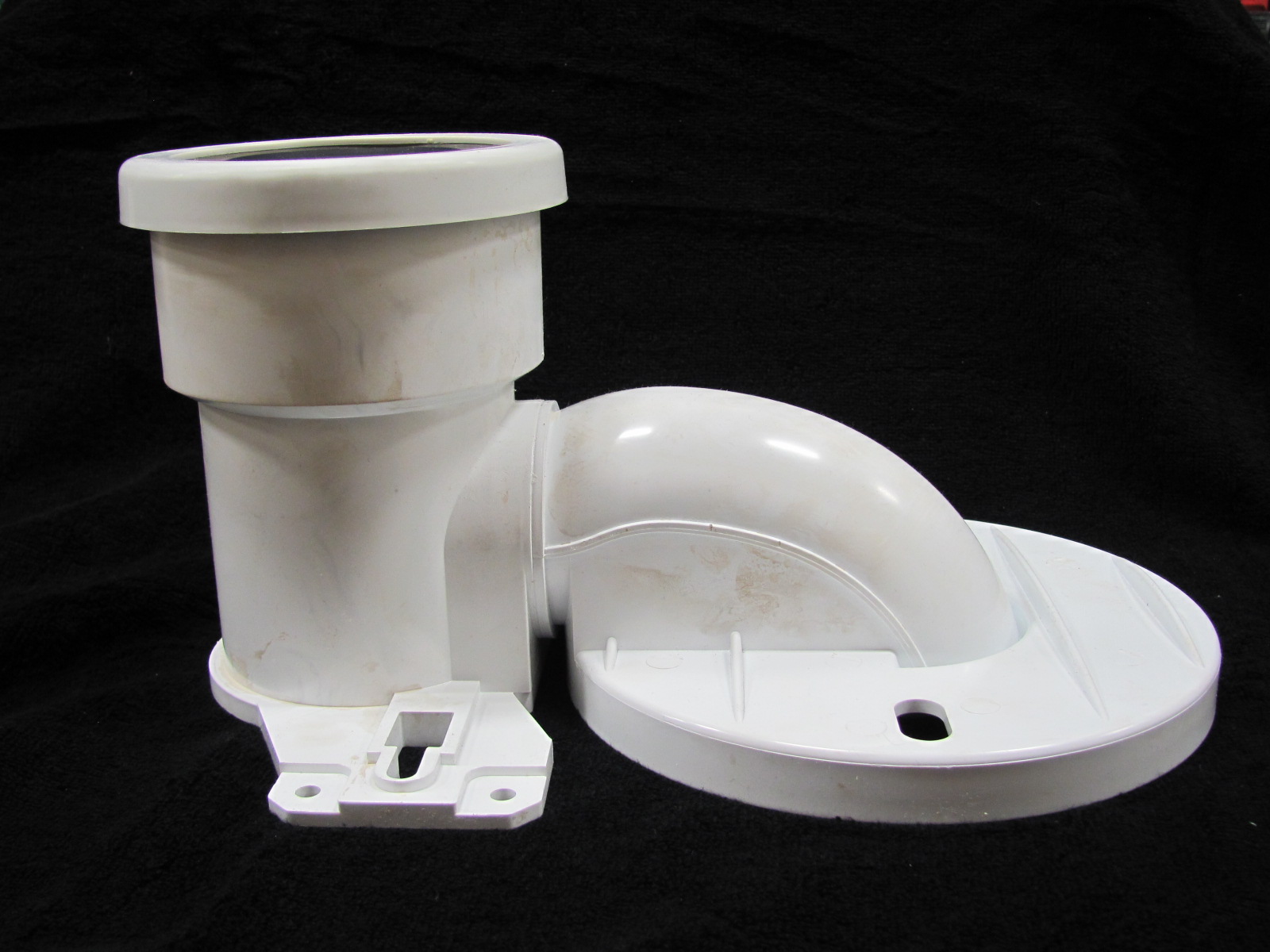 EAGO 10" Rough in SKIRTED TOILET FLANGE 172mm 10" Perfect Bath Canada