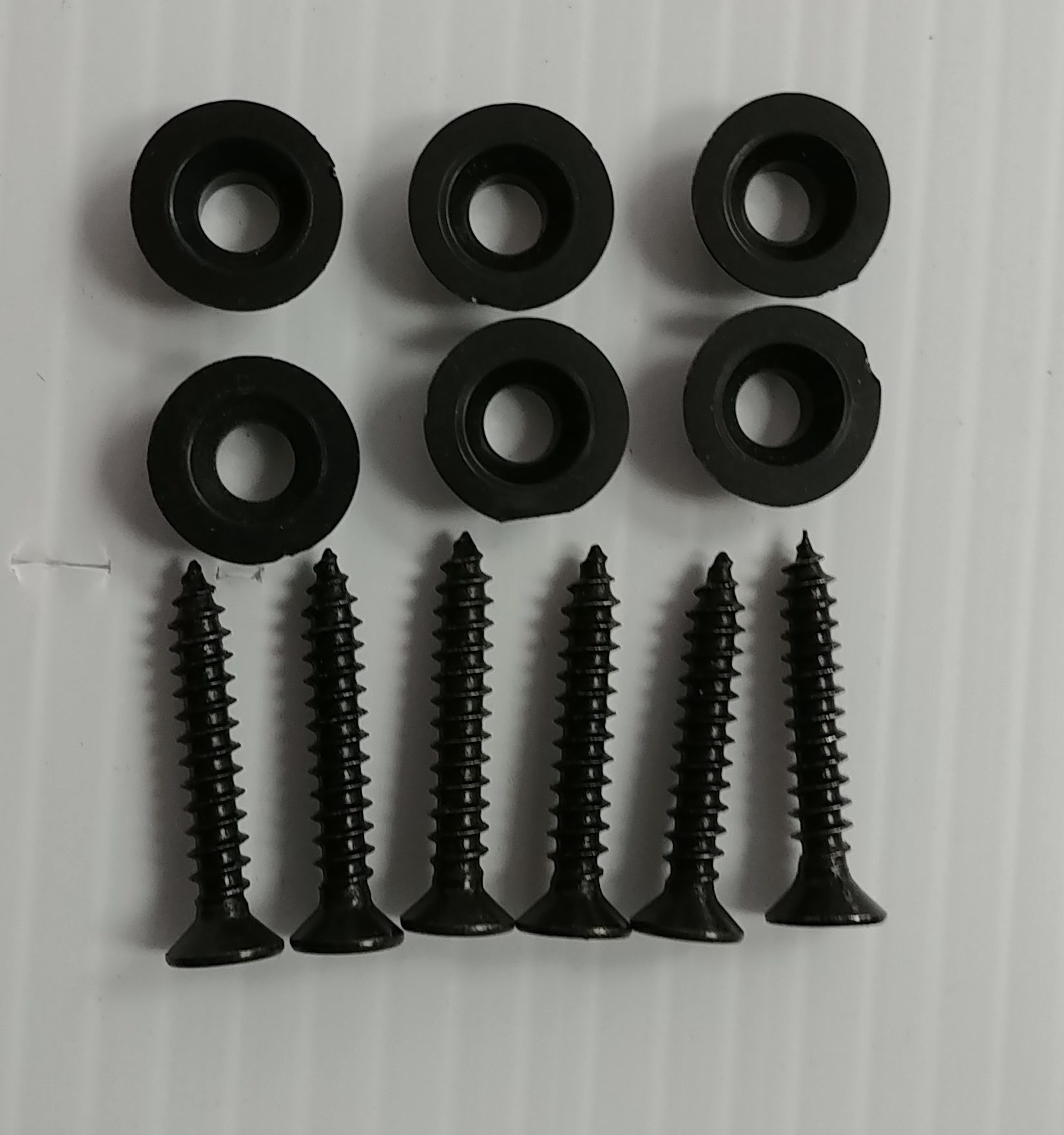 Plastic Grommet/Screws For DZ972 Black (6 PK) Perfect Bath Canada