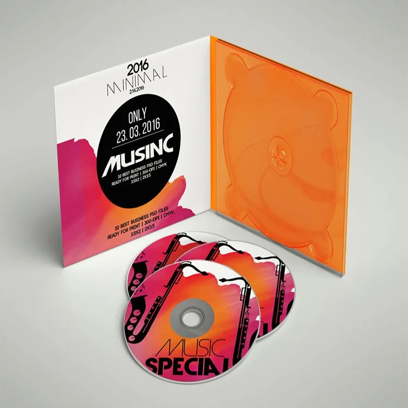 Premium CD Jackets Custom CD Sleeve Printing PerfectBoxSolution