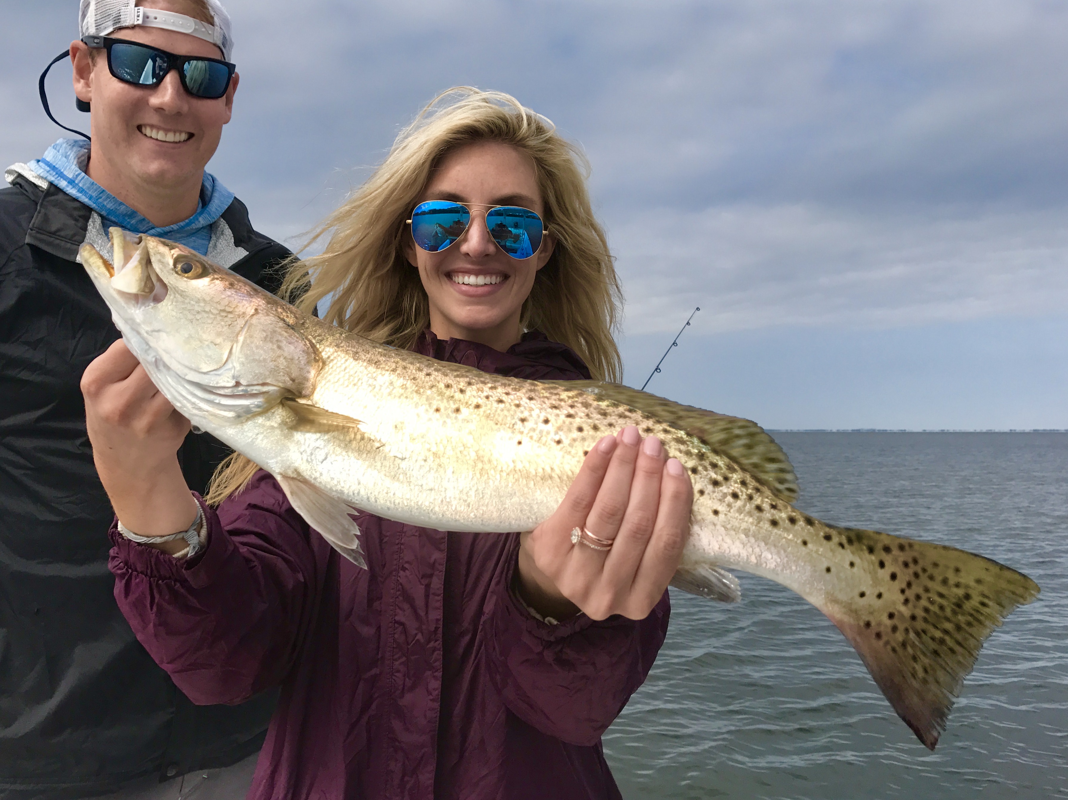 Newlyweds Having Fun Rippin' Lips! PERFECT CAST CHARTERS