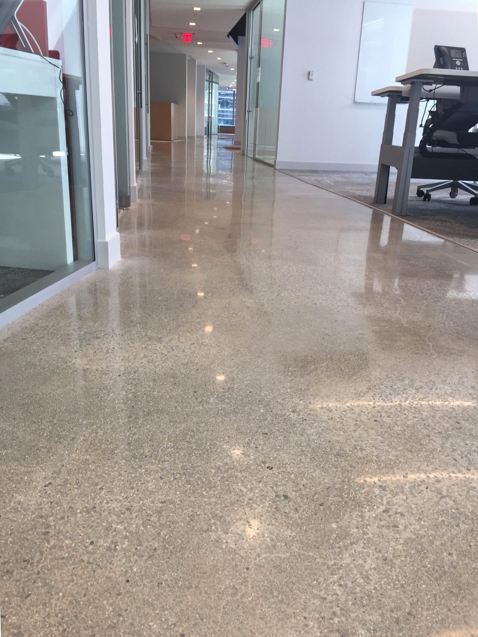 Account Private Offices at Brickell Polished Concrete & Micro Topping