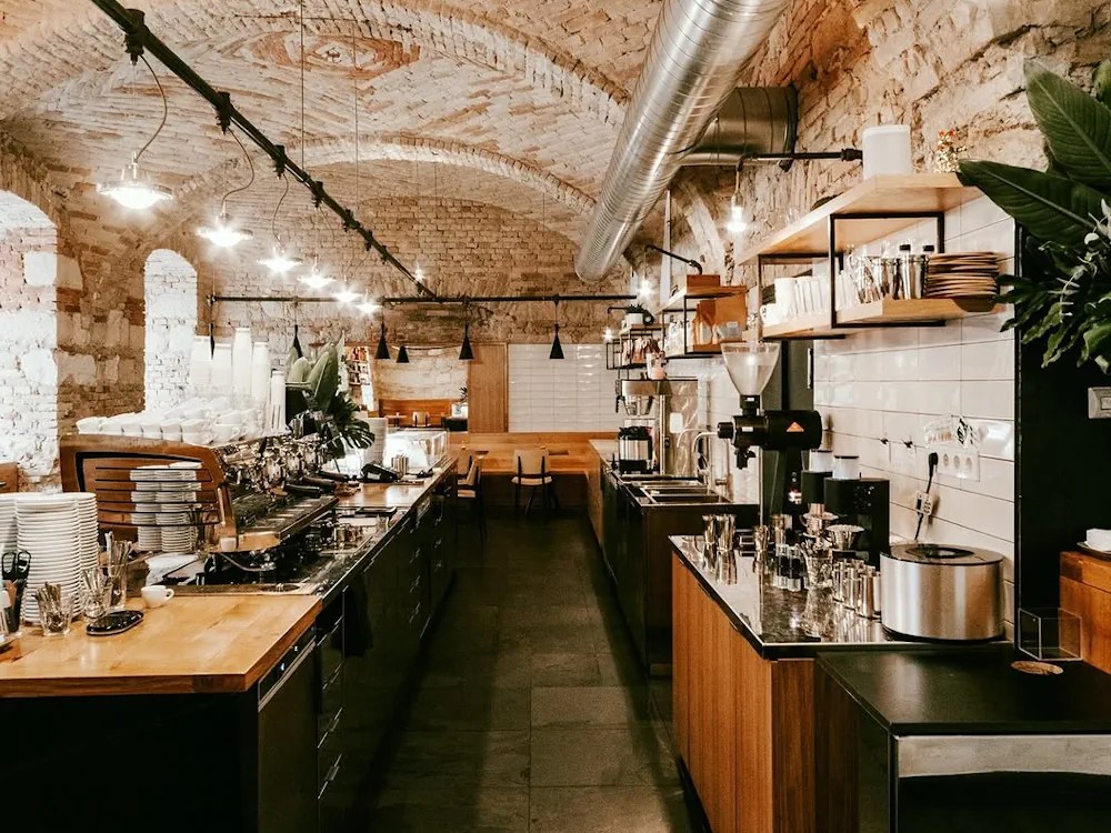Espresso Embassy in Budapest, Hungary.