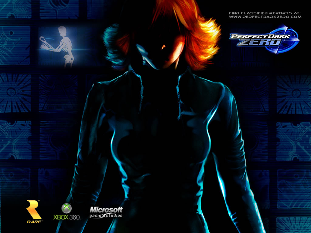 Official desktop wallpaper Perfect Dark Zero (Perfect Dark Recon)