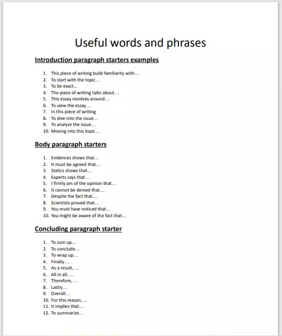 🎉 Thesis starter words. How to Start a Thesis Statement and Complete a