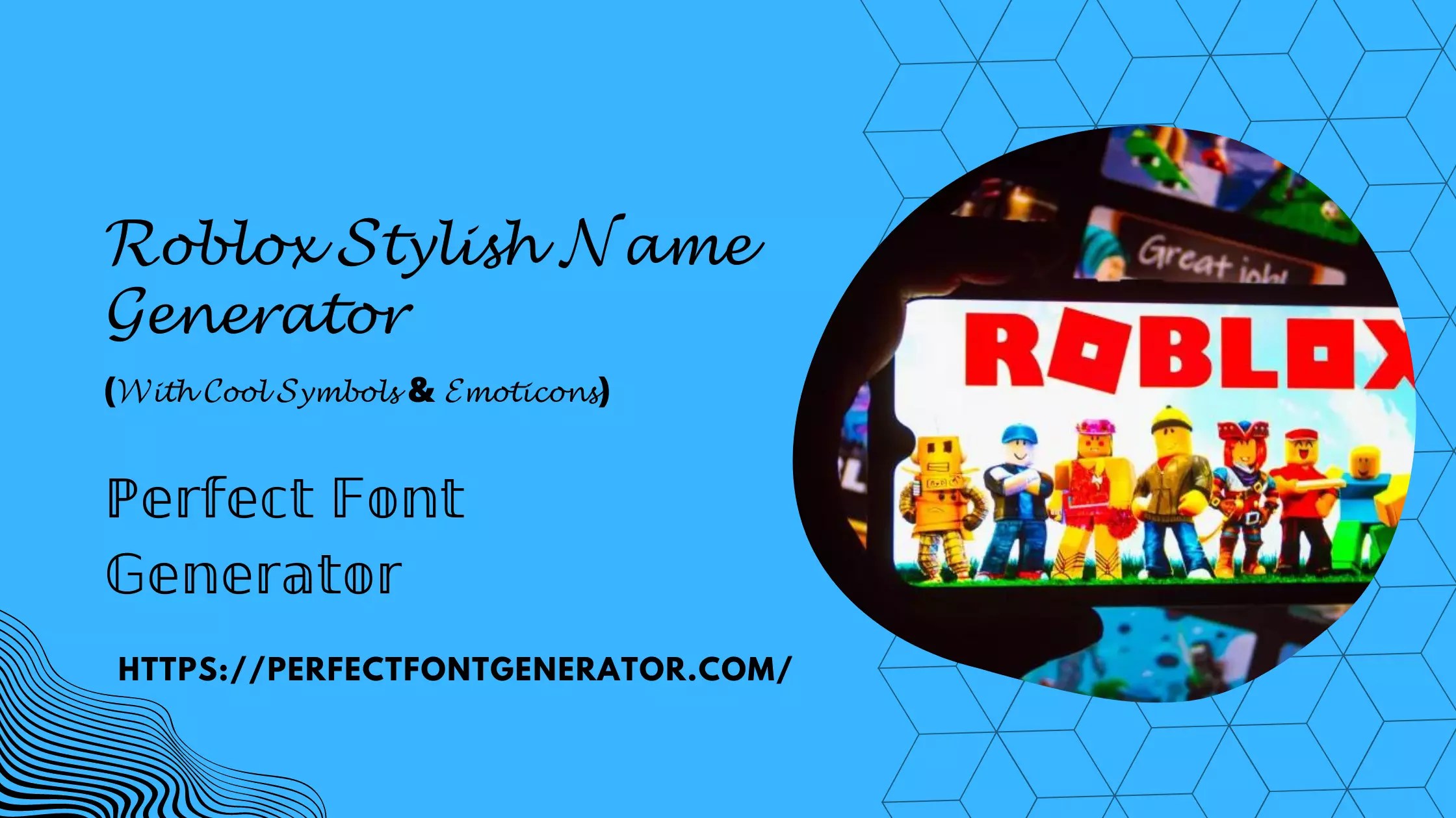 Roblox Stylish Name Generator with Cool Symbols (Copy/PAste)