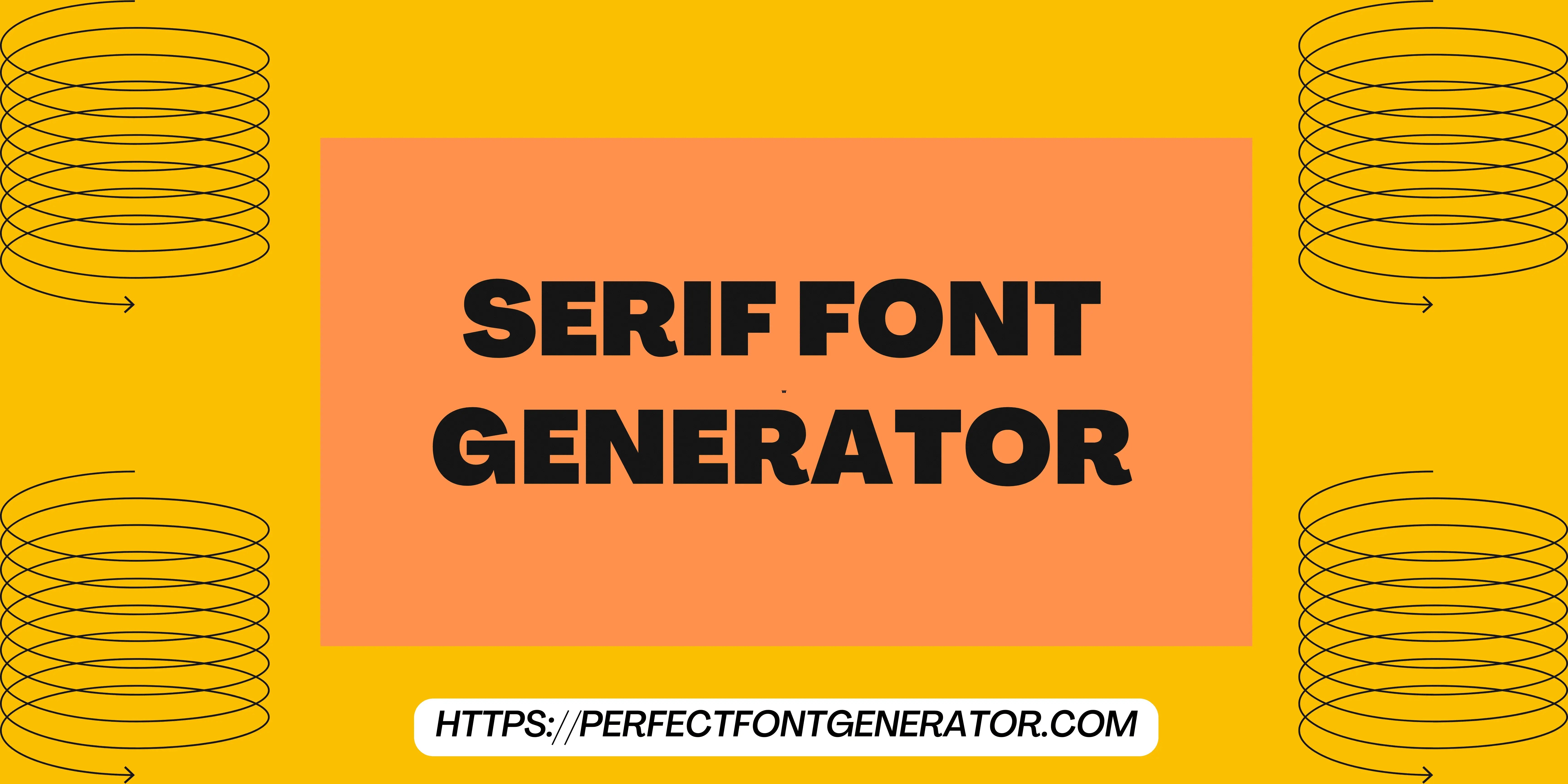 Serif Font Generator Online Copy/Paste Tool